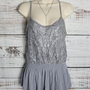 (SOLD)Express pretty sequin top